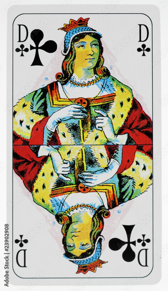 dame de trefle